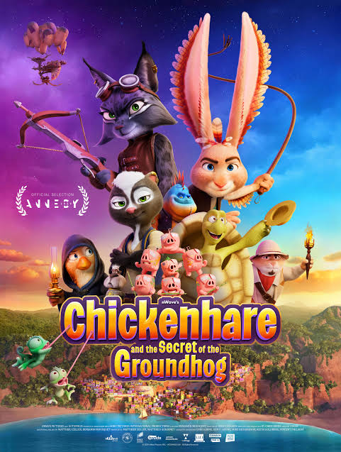 Chickenhare and the secret of the groundhog
